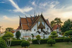 wat phumin is een beroemd tempel in nan provincie, Thailand. foto