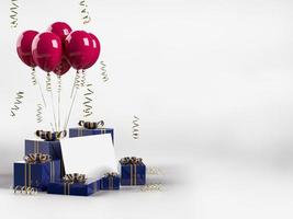 gelukkige Valentijnsdag 3D render decoraties