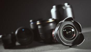professioneel reeks van lens voor reflex camera foto