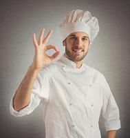 keuken van deskundige chef foto