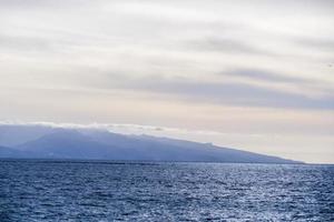 de atlantic oceaan Bij Tenerife foto