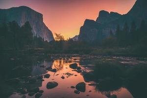 Yosemite Valley zonsopgang