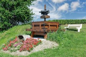 idyllisch resting plaats in Champagne regio dichtbij naar epernay ,Frankrijk foto