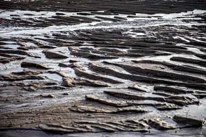 structuur van een Indonesisch strand foto