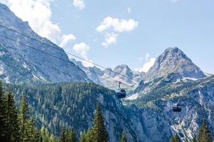 visie van de Alpen berg Oostenrijk. foto