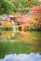 daigoji-tempel in kyoto, japan foto