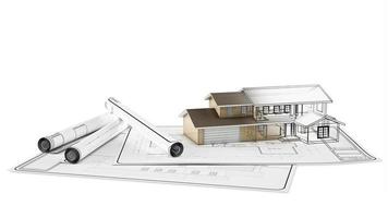 huis plan concept foto