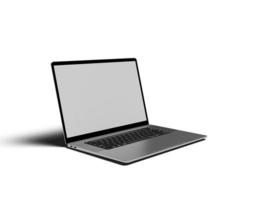 laptop scherm mockup foto