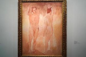 Parijs, Frankrijk - oktober 5 2018 - expositie van pablo Picasso Bij orsay museum foto
