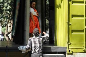 Mexico stad, februari 3 2019 - stad- park chapultepec druk van mensen Aan zondag foto