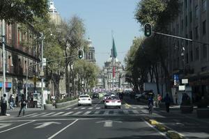 Mexico stad, Mexico - november 5 2017 - mensen Bij stad- straat markt foto