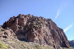 schilderachtige berglandschap foto