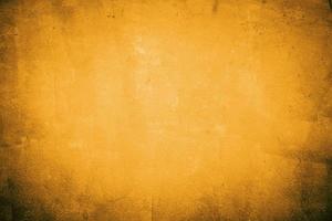 geel en oranje cement of betonnen muur voor achtergrond of textuur
