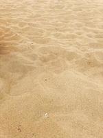 glinsterende zand de Doorzichtig en gouden schoonheid van de strand foto
