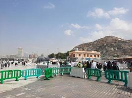 mekka, saudi Arabië, maart 2023 - mooi visie van profeet Muhammed pbuh geboorte plaats in mekka. de profeet Muhammed pbuh was geboren in mekka. foto