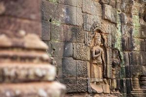 Cambodjaans godheid oude foto