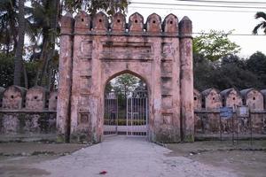 historisch kasteel, irakpur fort is een rivier- fort gelegen in Munshiganj, bangladesh. de fort was gebouwd ongeveer in 1660 advertentie foto