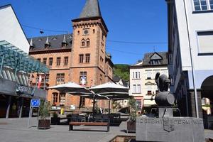 stad- hal van zell een der mosel foto