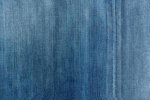 dichtbij omhoog van blauw denim jean structuur en achtergrond, foto