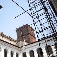 oude basiliek van bom Jezus oud goa kerk Bij zuiden goa, Indië, basiliek van bom Jezus in oud goa, welke was de hoofdstad van goa in de vroeg dagen van Portugees regel, gelegen in goa, Indië foto