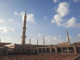 medina, saudi Arabië, dec 2022 - een avond visie van de jannat al-baqi begraafplaats, gelegen sommige afstand van masjid al nabawi. foto