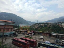 Muzaffarabad stad visie, azad Kasjmir foto