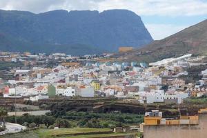 eiland van oma canaria in de atlantic oceaan foto