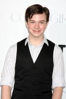 Chris colfer aankomen Bij de zweep het premièregraumans Chinese theaterlos angeles kastanjebruin 29 20092009 foto