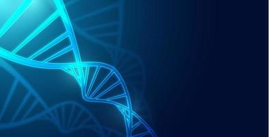 gezondheidszorg en medisch wetenschap technologie met wireframe dna. analyse van chromosomaal dna genetisch. concepten en ideeën voor gezondheidszorg technologie, innovatie geneesmiddel, Gezondheid, wetenschap en Onderzoek. foto