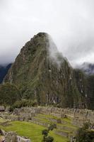 Machu Picchu-ruïnes in Peru foto