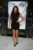 khloe kardashian aankomen Bij de white-out première Bij de mannen dorp theater in westwood ca Aan september 9 20092009 foto