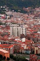stadsgezicht en architectuur in Bilbao stad, Spanje, reizen bestemming foto