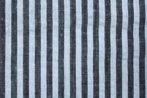 close-up zwart-wit gestreepte stof foto