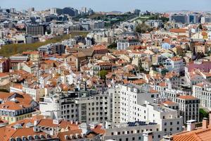 visie van Lissabon, Portugal foto