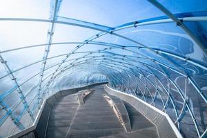 loopbrug architectuur Bij dag in anyang kunst openbaar park, zuiden Korea. foto