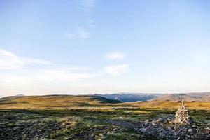 landschap in Zweden, Europa foto