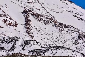 schilderachtige berglandschap foto