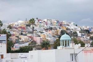 werken klasse buurt in de stad van las palmas de garneren canarias foto