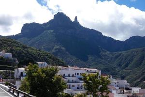 eiland van oma canaria in de atlantic oceaan foto