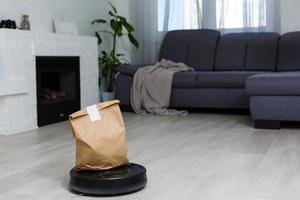 robot levering online boodschappen doen automatisch transmissie technologie foto