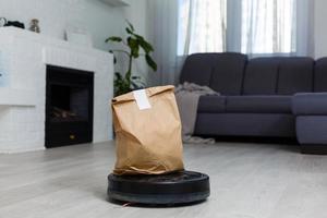 robot levering online boodschappen doen automatisch transmissie technologie foto