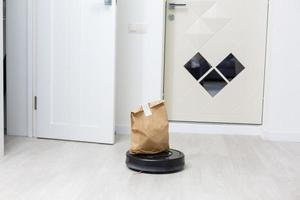 robot levering online boodschappen doen automatisch transmissie technologie foto