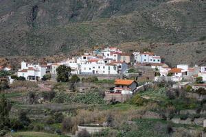 eiland van oma canaria in de atlantic oceaan foto