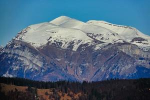 schilderachtige berglandschap foto