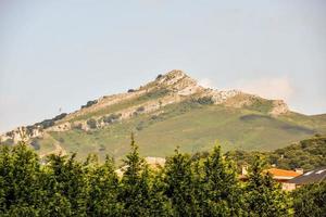 schilderachtige berglandschap foto