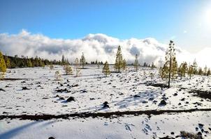 schilderachtige berglandschap foto