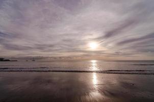 uitzicht op het strand foto