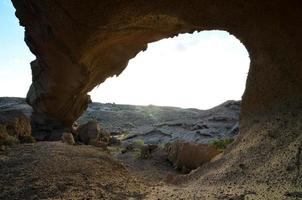 natuurstenen boog foto