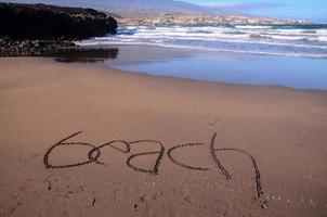 mooi strand Aan Tenerife foto
