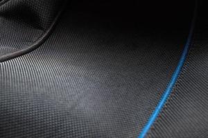 close-up van zwart textiel foto
